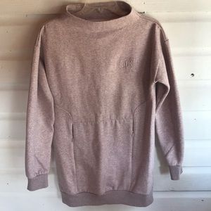 Gymshark So Soft Sweater Jumper Dusky Pink Marl